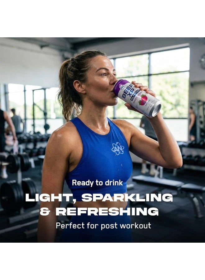 أبلايد نيوتريشن مشروب بروتين بيف-إكس بي الصافي، بنكهة التوت المشكل، جاهز للشرب، خالٍ من منتجات الألبان، 500 مل - Image 3